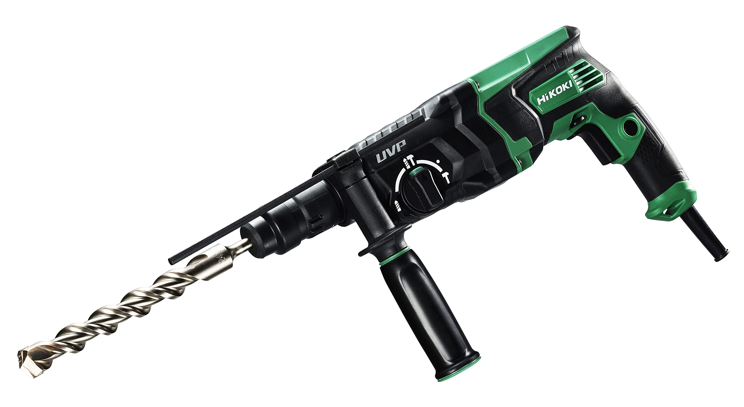HIKOKI DH28PMY2WSZ - Martillo ligero combinado SDS-Plus 3 posiciones 850W 3.0J 1100 rpm 4300 imp hasta 28 mm hormigón con maletín DH28PMY2Z