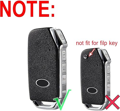 Miniatura 4 de WEIBISS 2 unids llavero funda protectora Shell remoto chaqueta sin llave titular bolsa para 2019 2020 2021 Kia Telluride Seltos Soul Forte GT EX