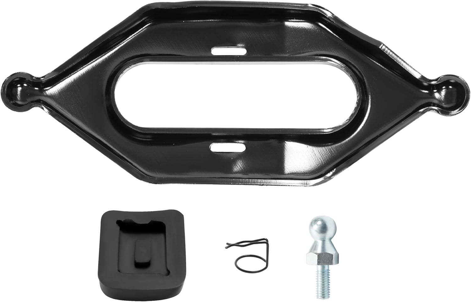 ALMULOO Clutch Fork and Pivot Kit Compatible with 2001-2018 Ram 2500 3500 5.9L - 6.7L Steel Rubber Electrophoresis Primed Black Replacement for 52002750 52087542 4338855 52087515