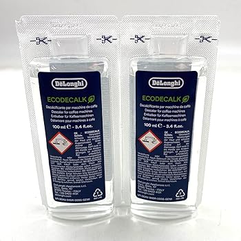 Descalcificador para Cafeteras Ecodecalk Delonghi Mini - Repuesto para Limpiar y Descalcificar compatible con Todo Tipo de Cafeteras | Pack 2 x 100 ml2
