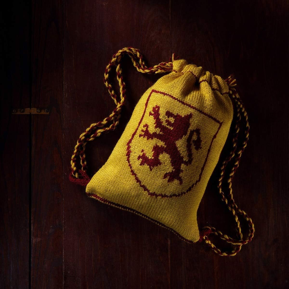 Hogwarts Gryffindor Reversible Backpack Knitting Kit | Harry Potter Wizarding World Knitting Kits