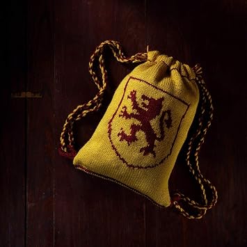 Hogwarts Gryffindor Reversible Backpack Knitting Kit | Harry Potter Wizarding World Knitting Kits