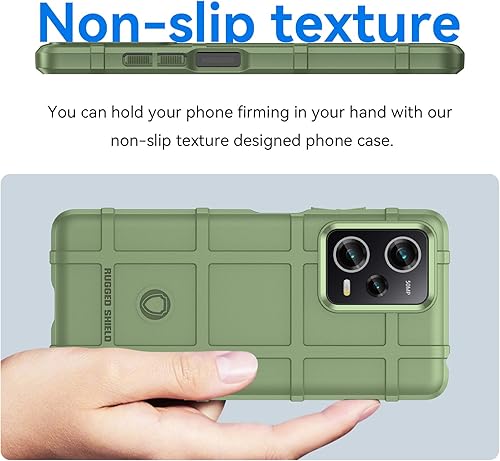 Miniatura 4 de Monwutong Funda delgada para Xiaomi Poco X5 Pro, funda para Redmi Note 12 Pro 5G, resistente funda protectora con grado militar a prueba de golpes y
