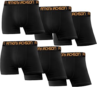 Anthony Jackson Likralı 6'lı Kutu Premium Erkek Boxer Color