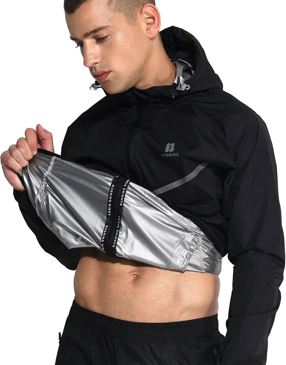Plus size sauna jacket Clearance