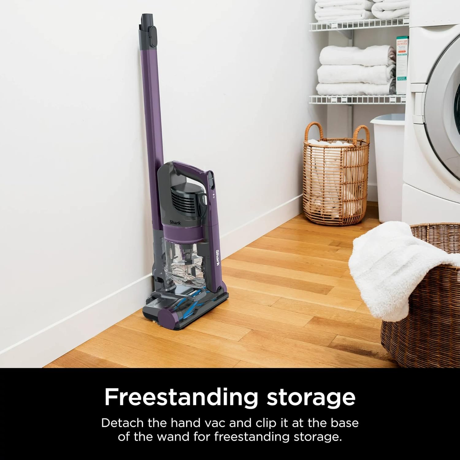 Shark WZ240 in freestanding storage mode