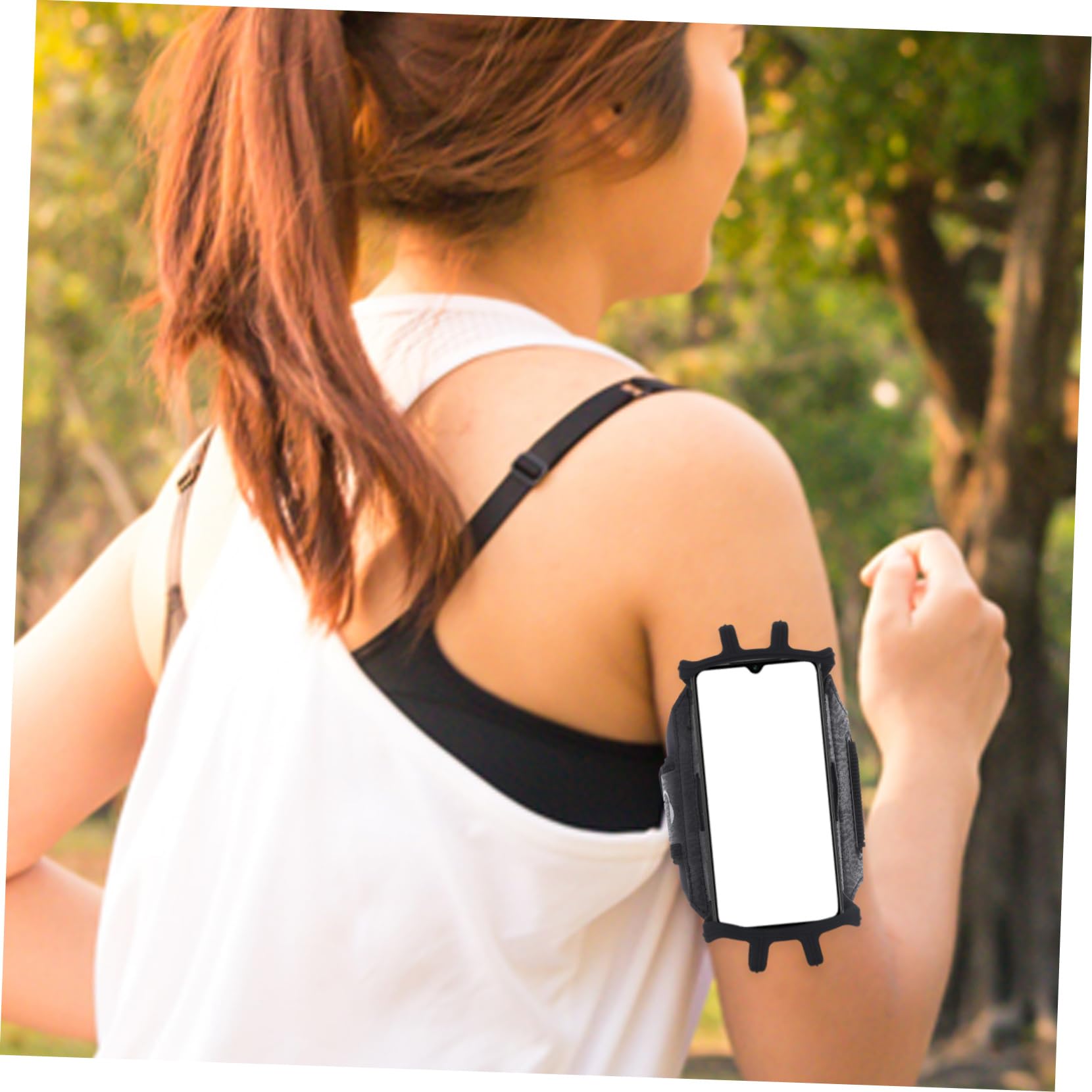 Uonlytech 3pezzi Armband Per Smartphone Con Rotazione Per Corsa Fitness e Sport All Aperto Compatibile Con La Maggior Parte Dei Telefono