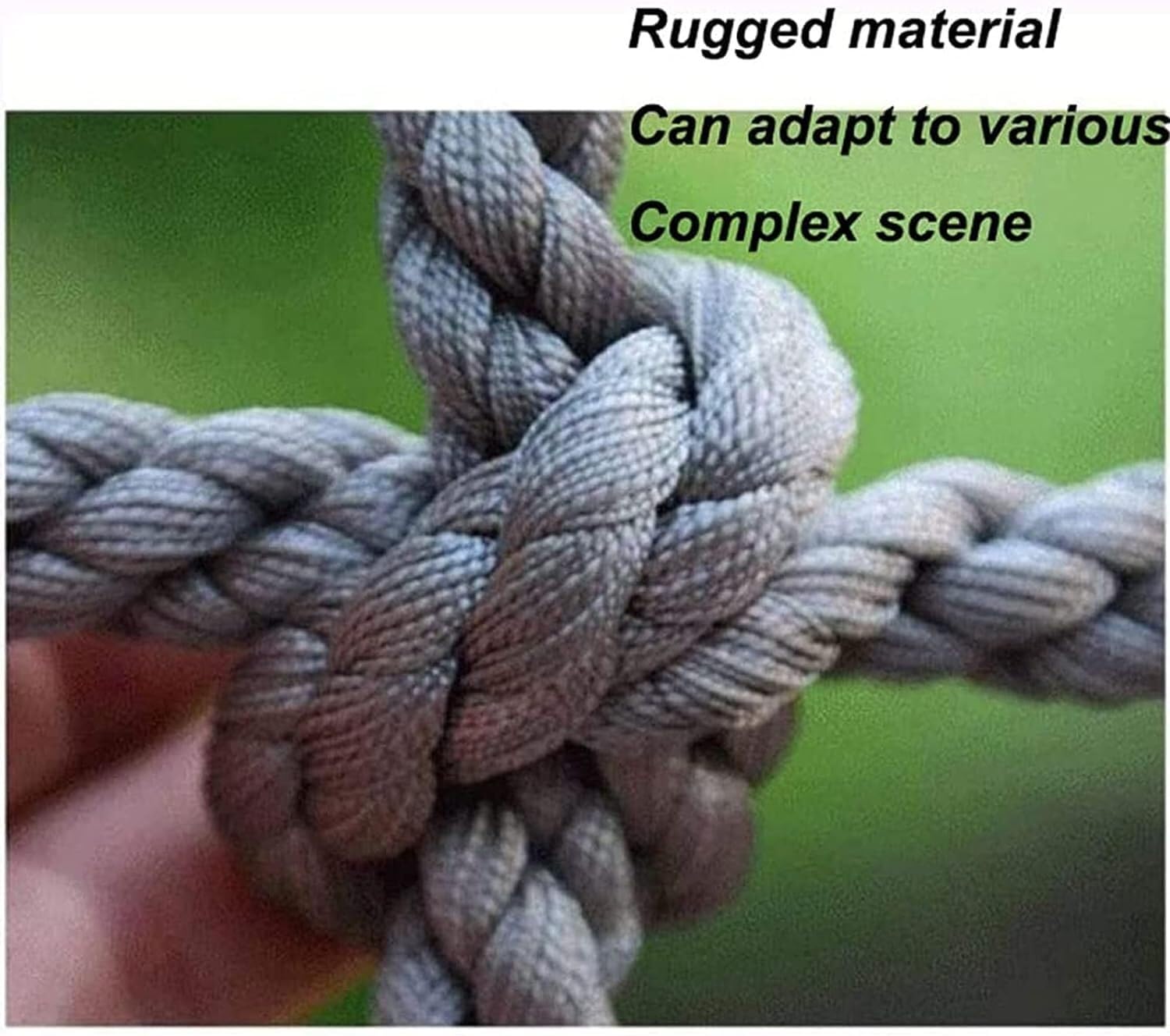 Outdoor Climbing Cargo Net per parco giochi e casa sull'albero accessori