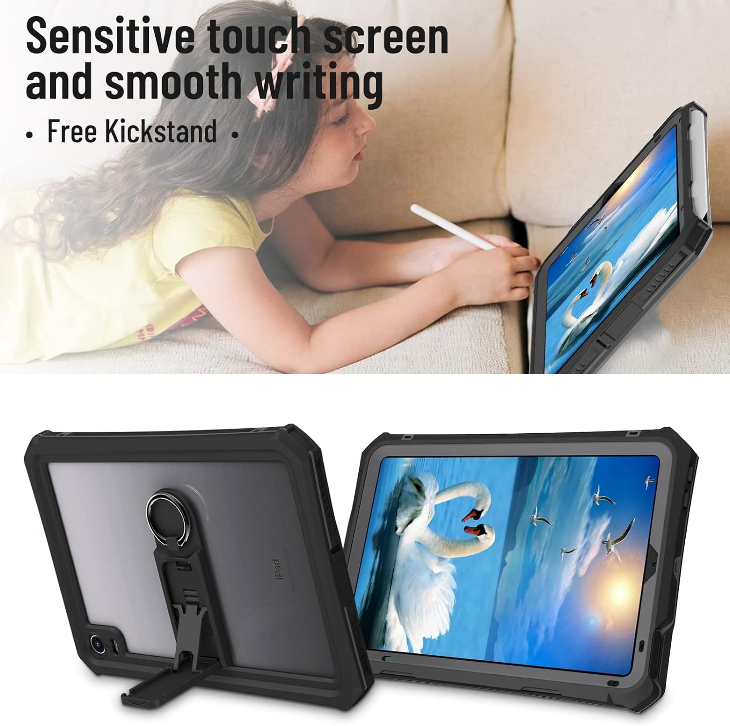 Amazon.co.jp: 完全防水 iPad Mini7 ケース (A17 Pro) iPad Mini 第7/6