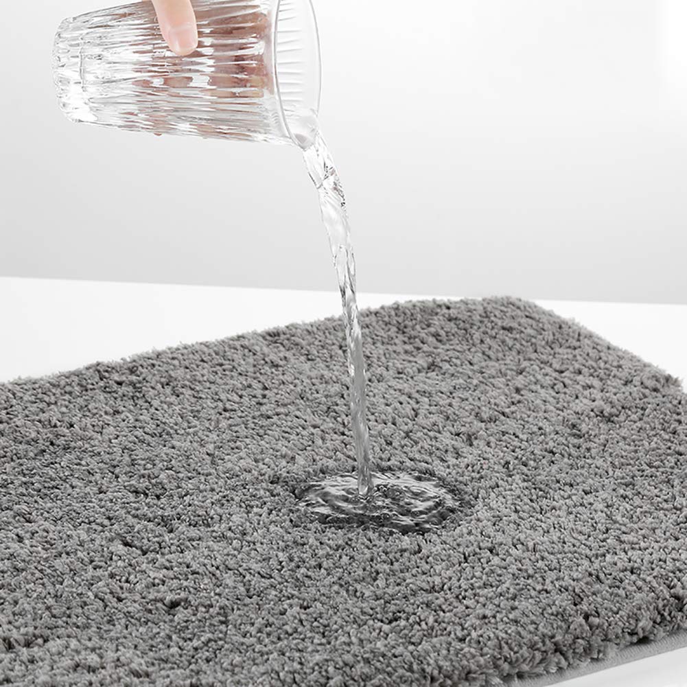 Badematte Fußmatten für Badezimmer Schlafzimmer Eingangsmatte Mikrofaser Shag Fußmatte Teppich, Bad Teppich Matte Absorbent Machine Washable-f 120x180cm (47x71inch)