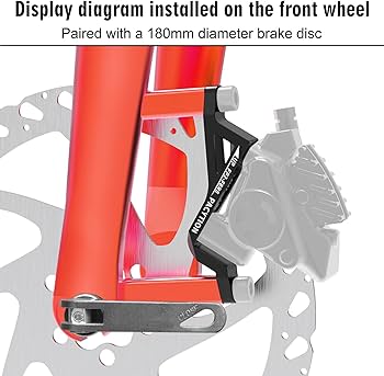 Amazon | PACYTION ディスクブレーキアダプター 180mm フロント&リア