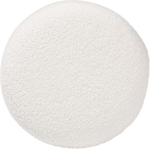 Miniatura 4 de Baxton Studio Tori Ottoman, talla única, marfil