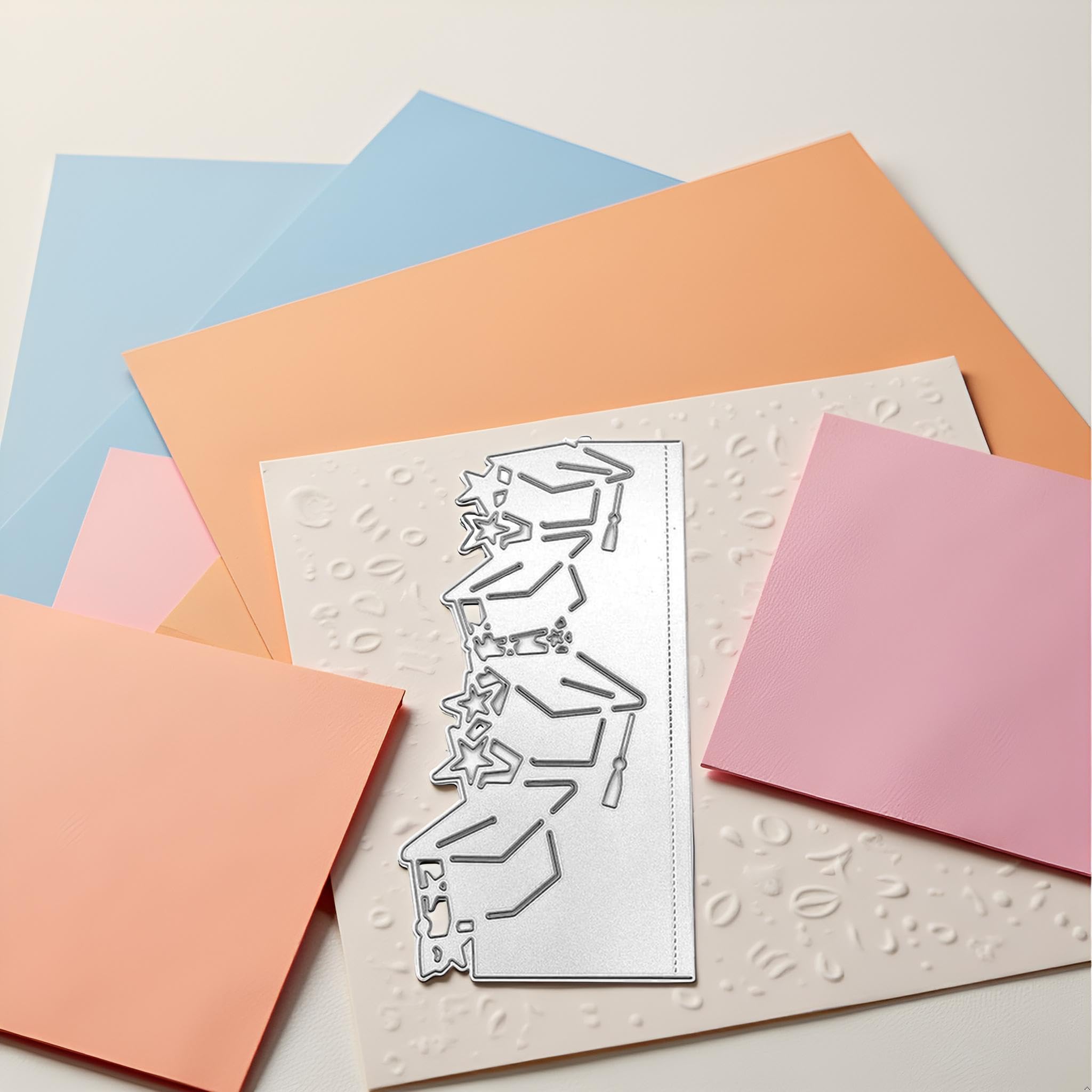 Geometry Background Metal Cutting Dies - DIY Scrapbooking Templates For Cards & Photo Albums