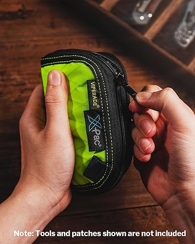 Miniatura 7 de VIPERADE VE10 Bolsa EDC pequeña de bolsillo, bolsa de herramientas de bolsillo con 10 compartimentos, organizador de bolsillo para hombres para