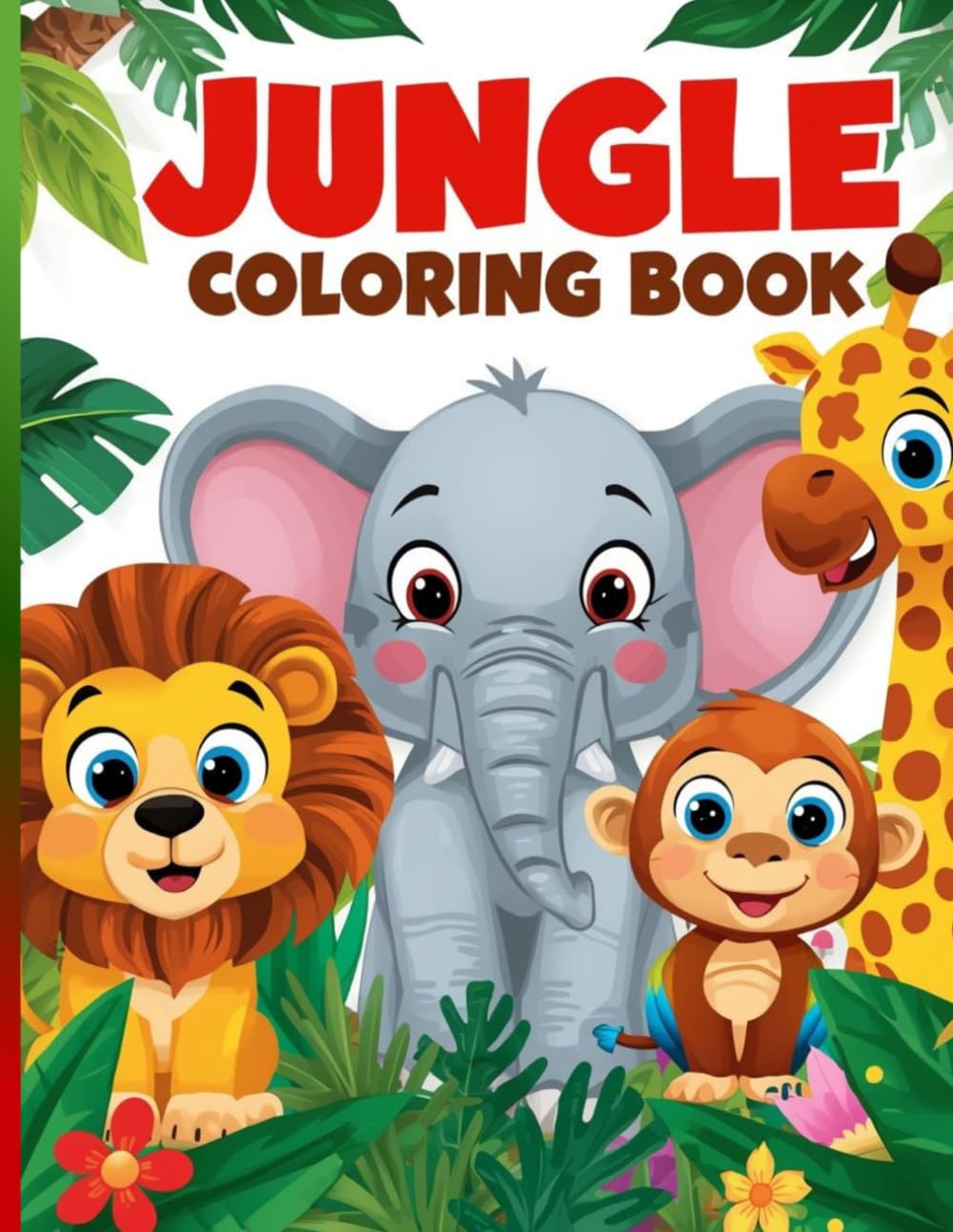 Jungle Coloring Book: Jungle Coloring Book for Kids – Fun & Educational Jungle Animals, Adventure & Learning Activities by Charming Buds Learning