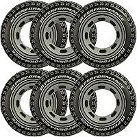 Intex 36-Inch Giant Inflatable Tire Tubes (6 Pack) - Durable Pool, Lake & Ocean Floats for Adults & Kids 9+