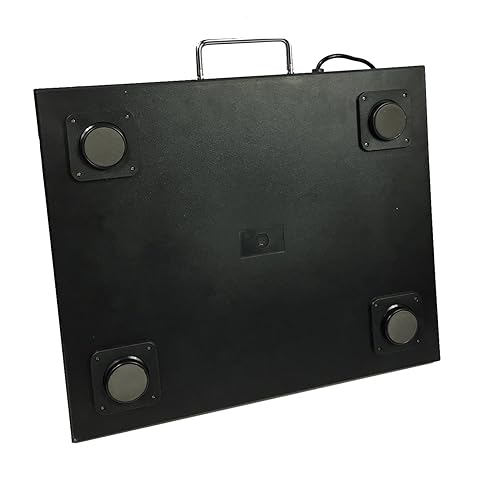 Miniatura 3 de Angel USA - Escala digital de 400 libras de capacidad de 16.75 x 13.75 pulgadas, plataforma de acero inoxidable, para oficina, hogar, almacén,