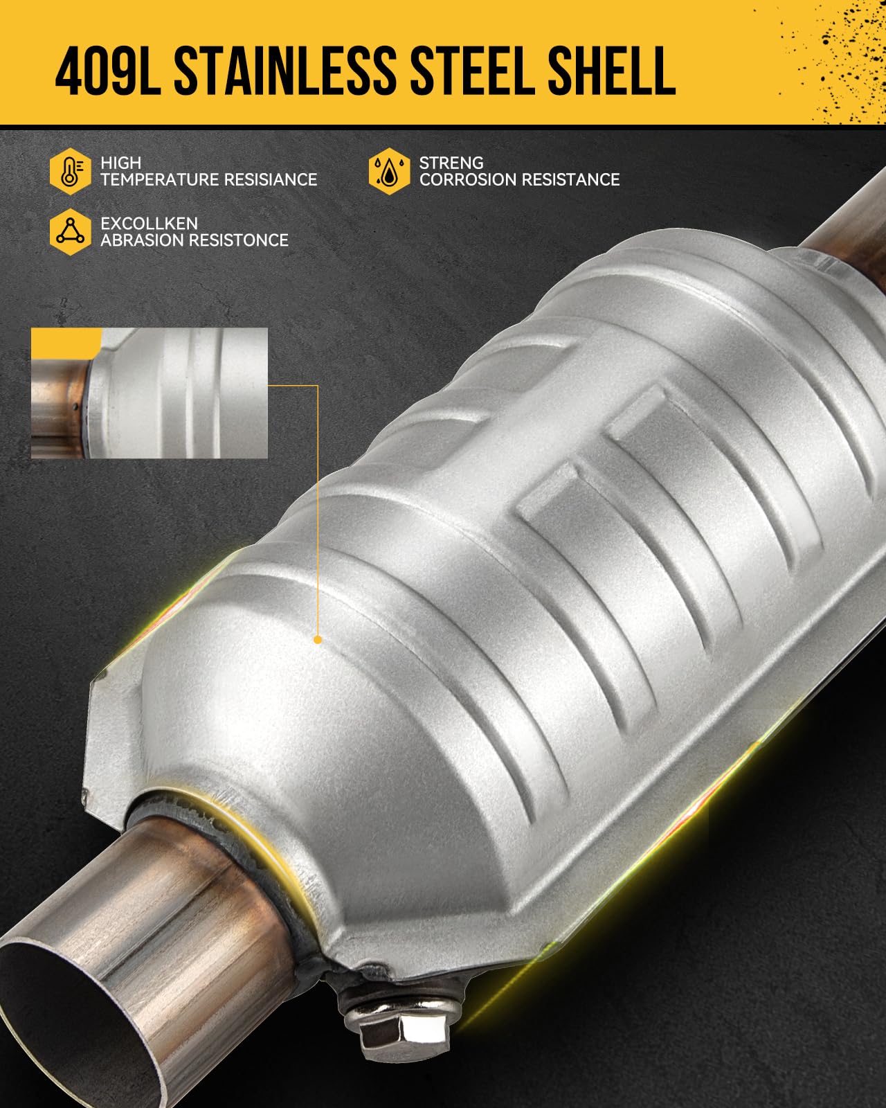 Kac Radiator Snapklik.com : KAC Catalytic Converter Replacement For Traverse Enclave ...