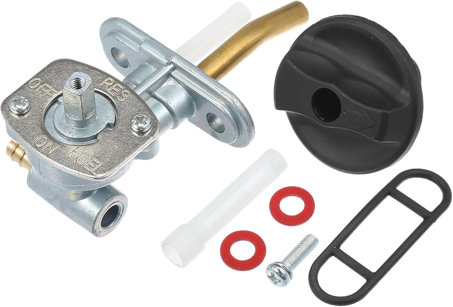 JSMANCAVE Fuel Valve Shut Off Petcock Tank Switch Fits For Arctic Cat ATV 250 300 375 400 454 500 Replace# 0470-344 0470-363 0470-365 0470-401 0470-445 0470-408 0423-146 In Kenya - Foto 3