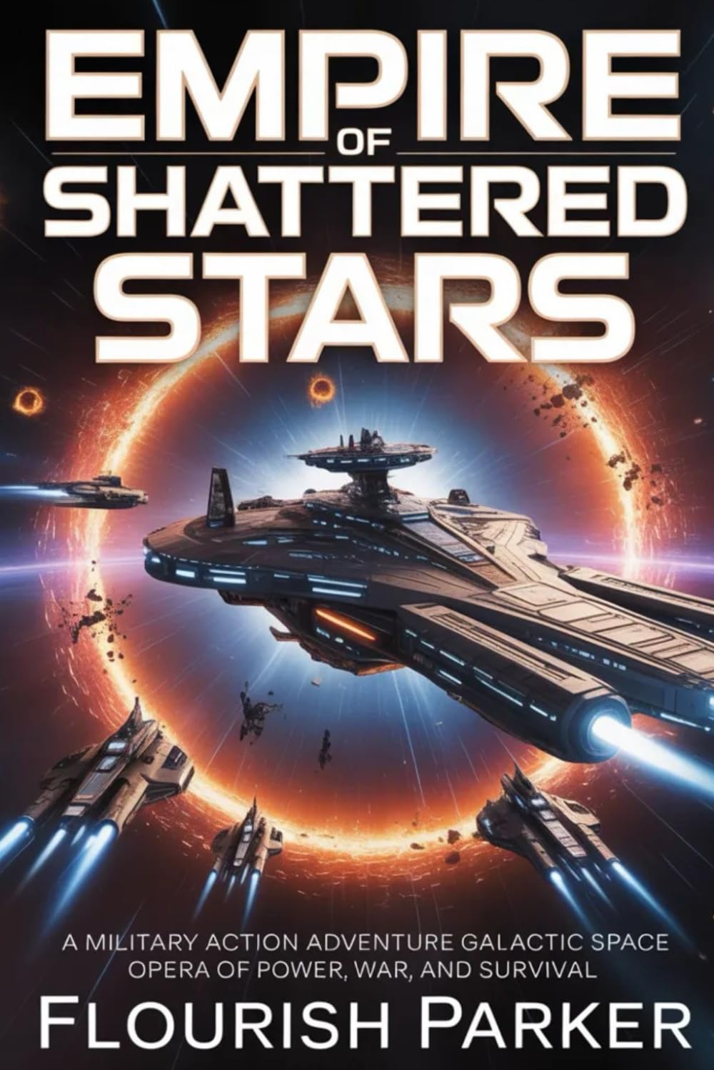 EMPIRE OF SHATTERED STARS: A Military Action Adventure Galactic Space Opera of Power, War, and Survival