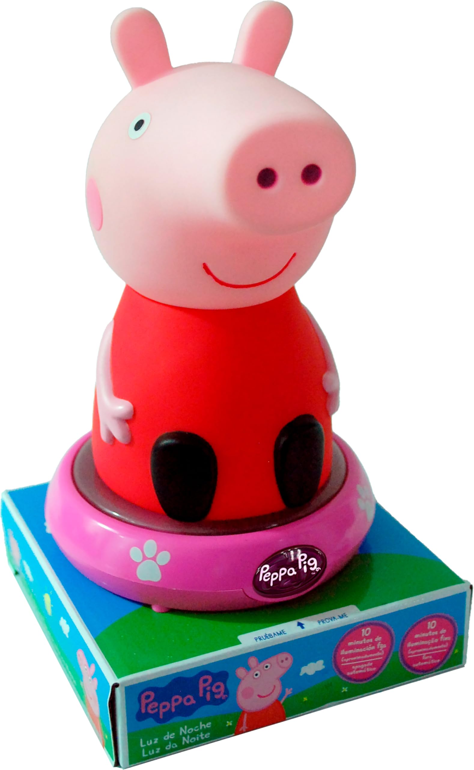Kids Licensing Colour Peppa Pig 3D Led Lamp Rxzer23