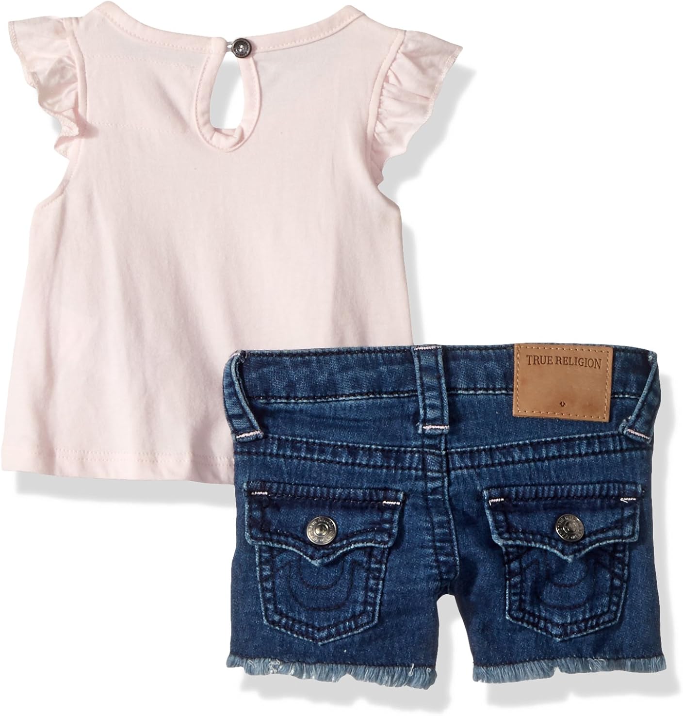 baby blue true religion shirt