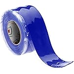 Core Prodigy Fusion Grip Tape - Silicone Rubber Wrap for Pull Up Bars, Barbells, Dumbbells, Sports and Gym Equipment, Weights and Tool Handles (10 Foot, Blue)