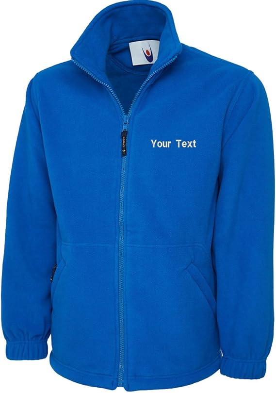 personalised work fleece