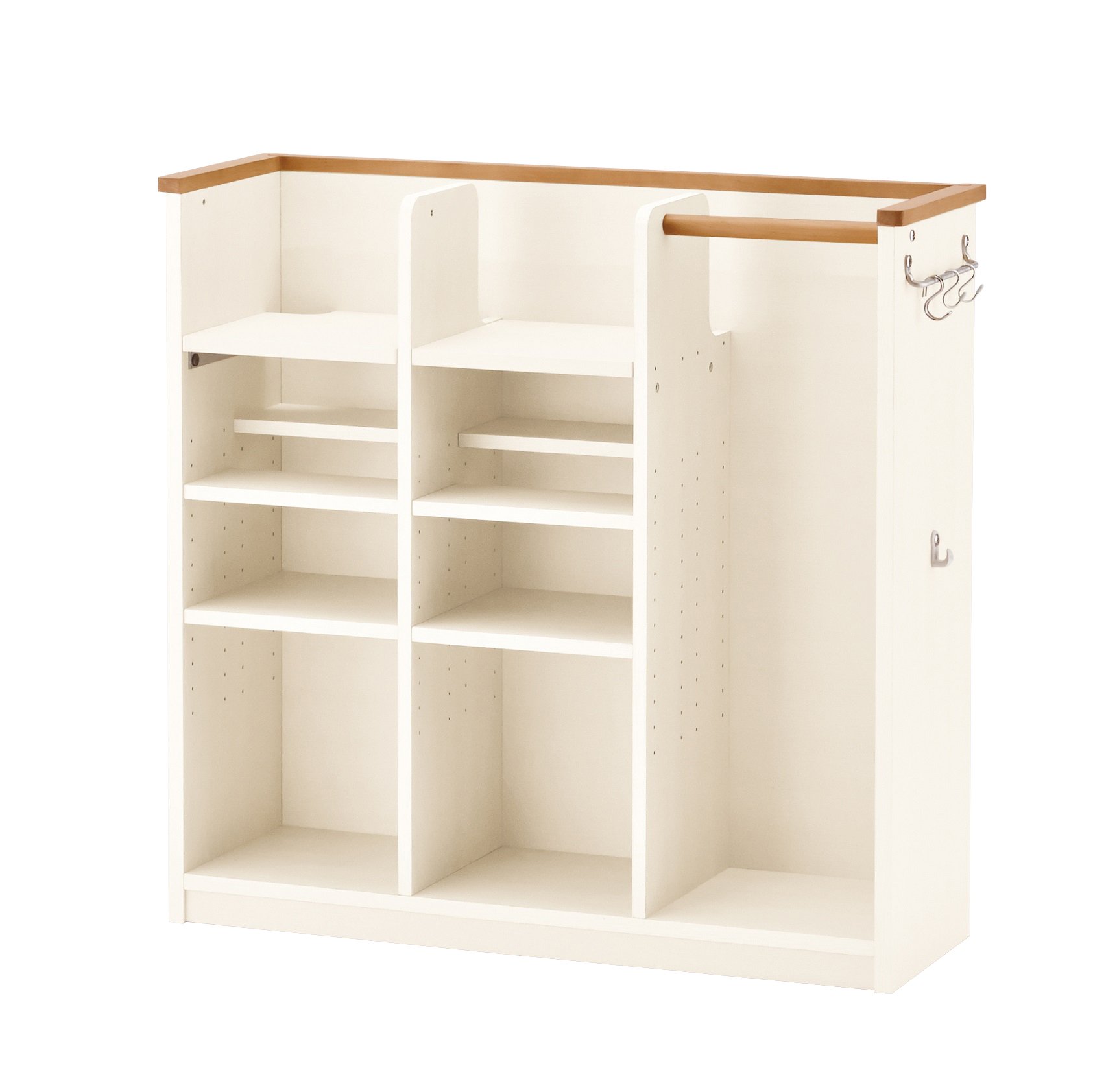 Amazon｜イトーキ 学習机 収納お片付けラック カモミール ナチュラル