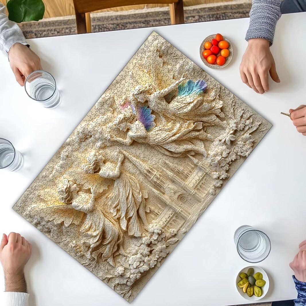 Puzzle 2000 Pezzi, Puzzle Angelo, Misura: 100x71cm, Regalo Donna/Uomo -8699