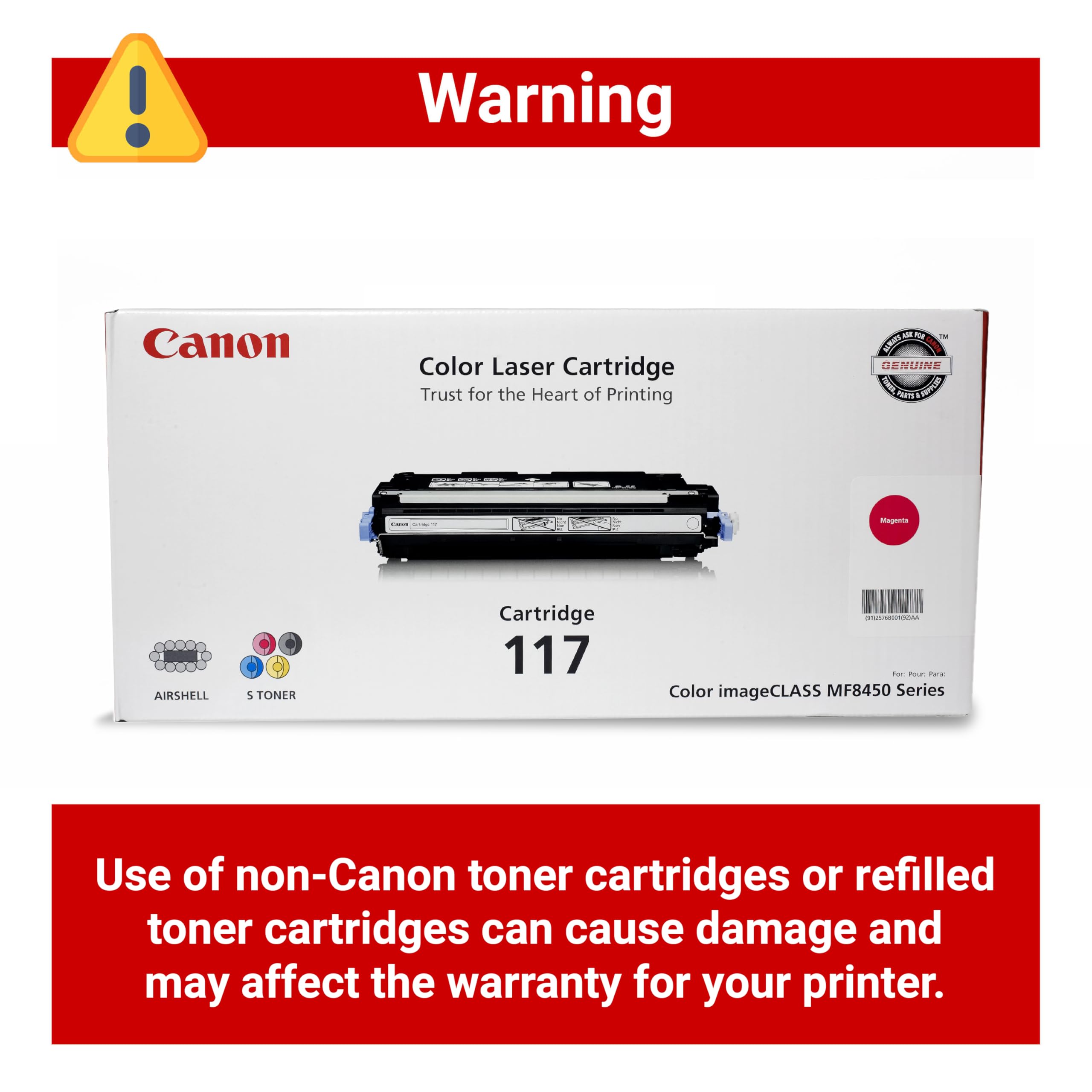 Amazon.co.jp: Canon元117トナーカートリッジ – マゼンタ : Computers