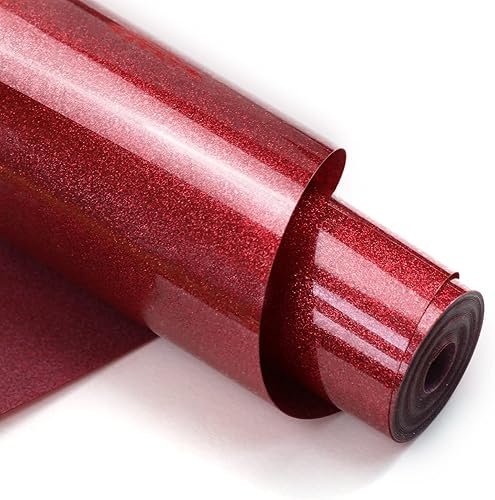 Miniatura 60 de HTVRONT Rollo de Vinilo de Transferencia de Calor - 12" x 4 pies Vinilo HTV Negro para Camisetas, Vinilo Negro de Planchar para Todas las Máquinas