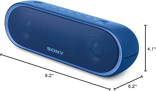 Miniatura 9 de Sony XB20 Altavoz inalámbrico portátil con Bluetooth, azul (renovado)