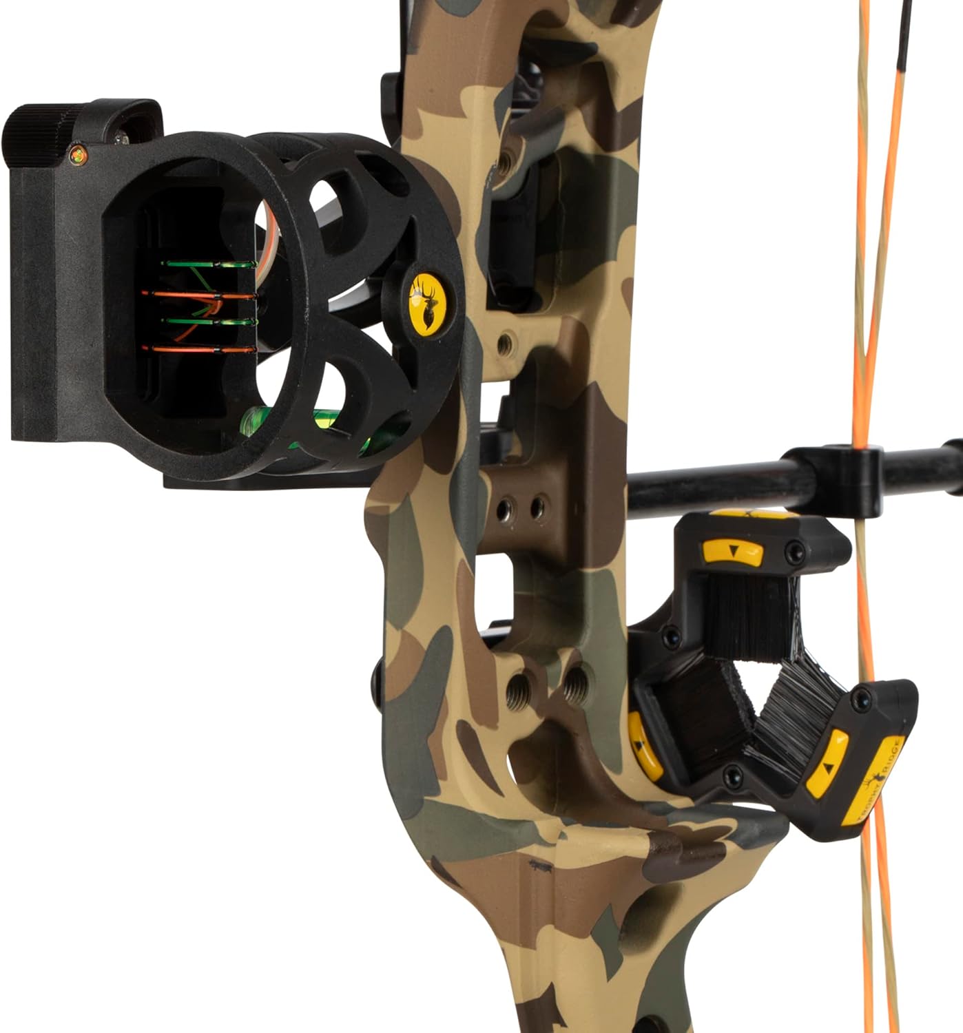 Close-up of the stabilizer and wrist sling