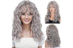 Gray Wigs with Bangs for White Women: Transform Your Look Effortlessly