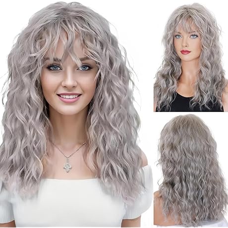 Gray Wigs with Bangs for White Women: Transform Your Look Effortlessly