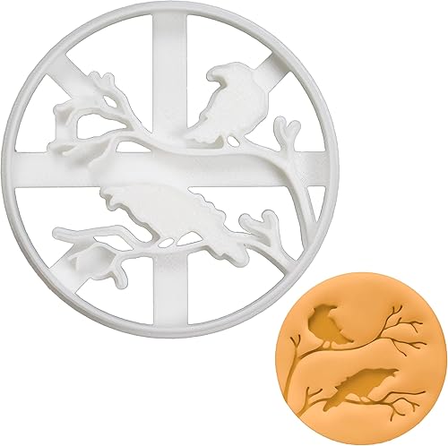 Cortador de galletas Ravens, 1 pieza - Bakerlogy