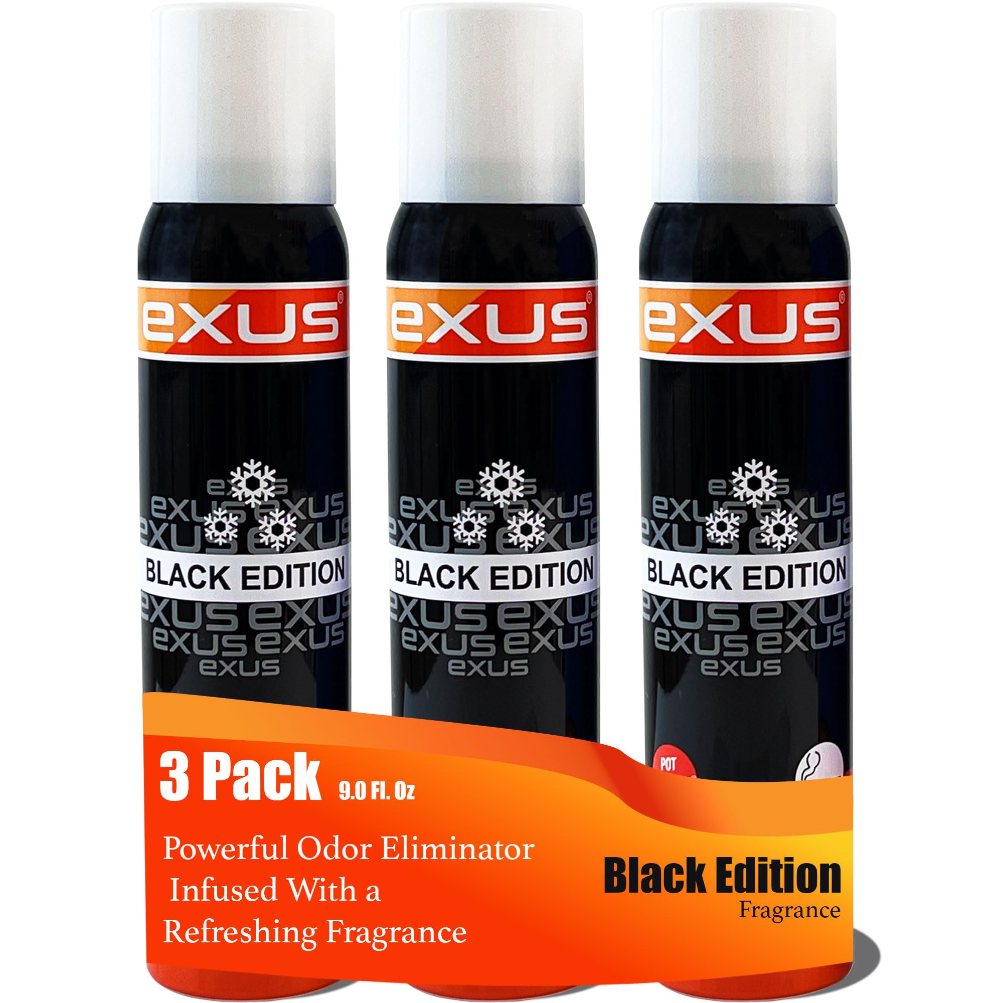 Exus Odor Eliminator & Air Freshener Spray For Strong Odor, Use for house, car, bathrooms, Kitchen, office. Strong Air freshener can eliminate ANY