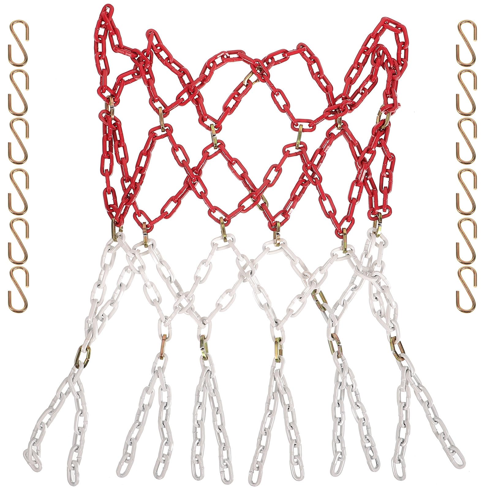 Red de Cadena de Baloncesto de Acero para Canasta Exterior