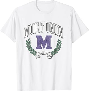 Mount Union Purple Raiders Victory Vintage Logo T-Shirt