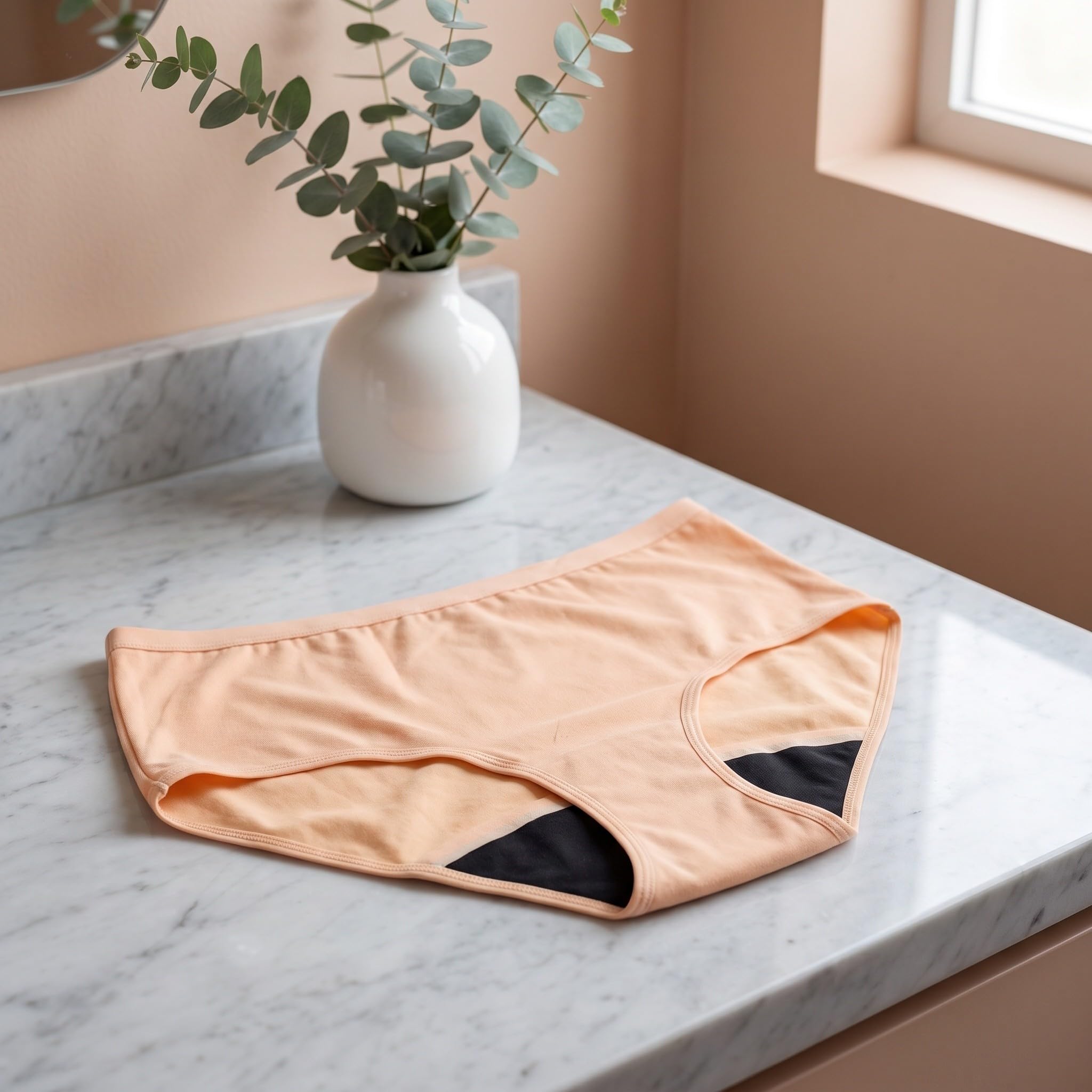 POPETPOP Braguitas impermeables para incontinencia, ropa interior menstrual