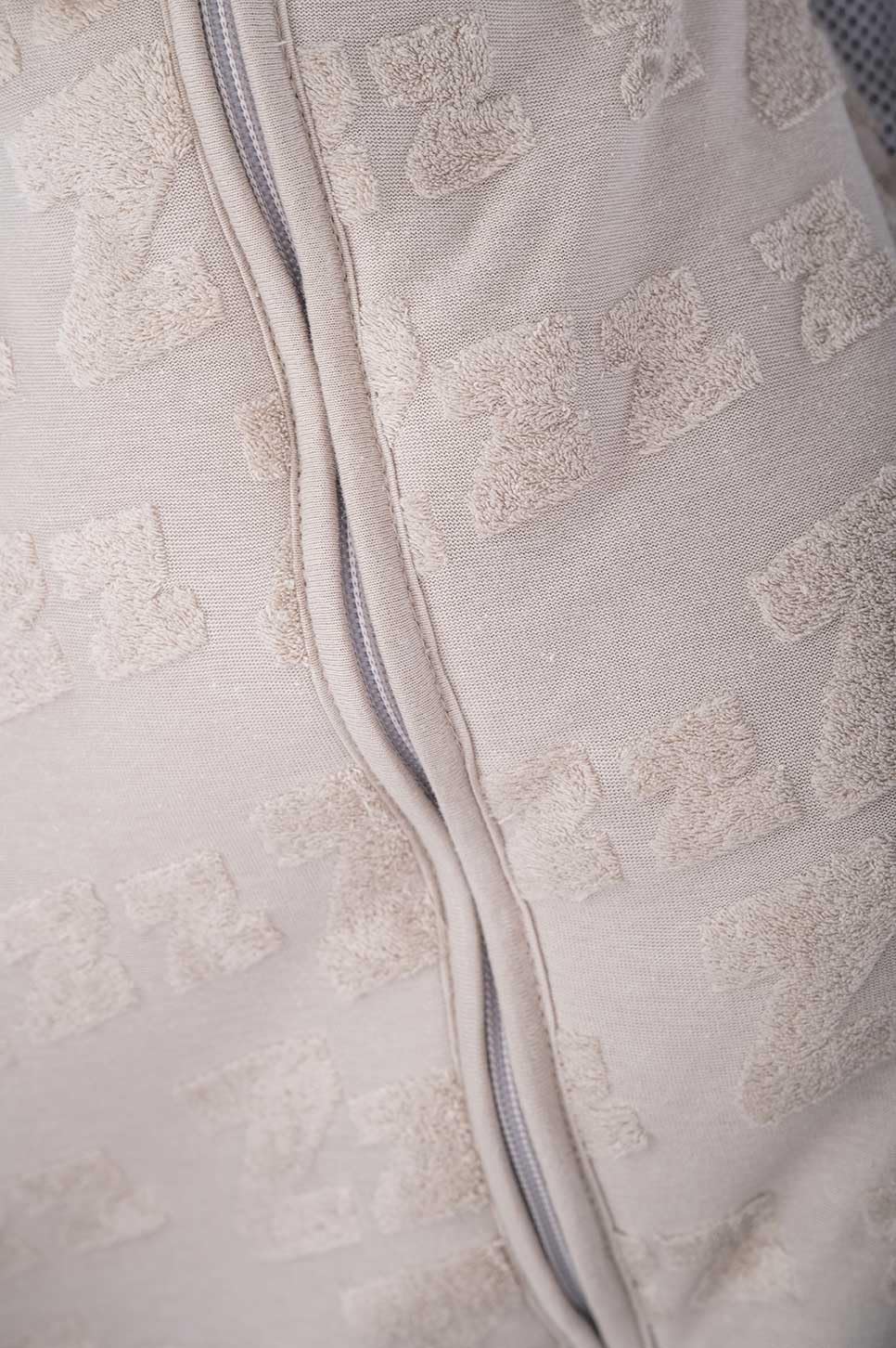 BabyBliss BlissSac Saco de Dormir para Bebé 2.5 TOG – Algodón Orgánico – De 0 a 36 Meses (Tufted Light Grey, 0-6 Meses)