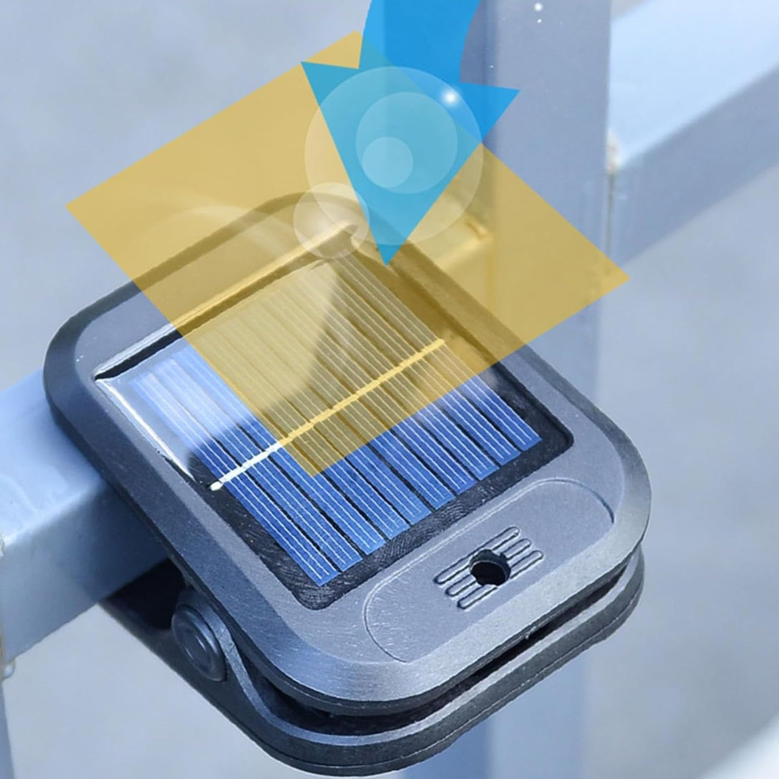 Solarne światła bezpieczeństwa LED z czujnikiem ruchu lampa USB, automatyczne włączanie/wyłączanie, 4 lampy zatrzaskowe do ogrodu, garażu, podjazdu, patio, podwórza, werandy, schodów, balkonu
