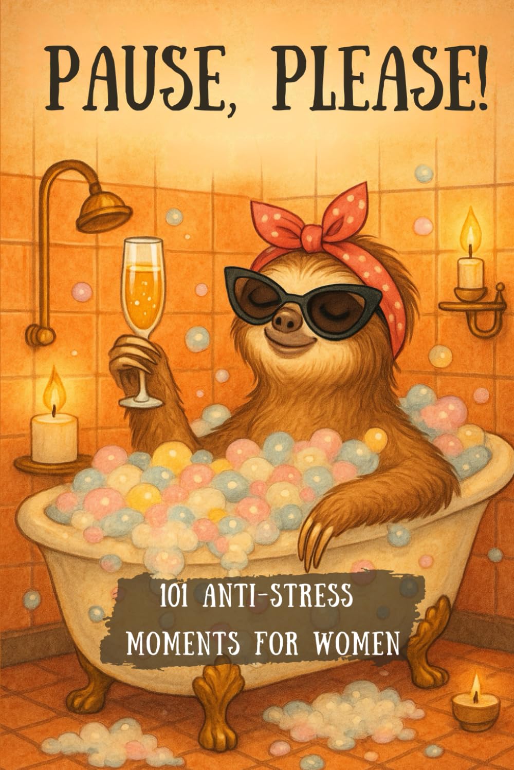 PAUSE, PLEASE! 101 Anti-Stress Moments for Women: The funny gift book with heart, humor, and a touch of irony