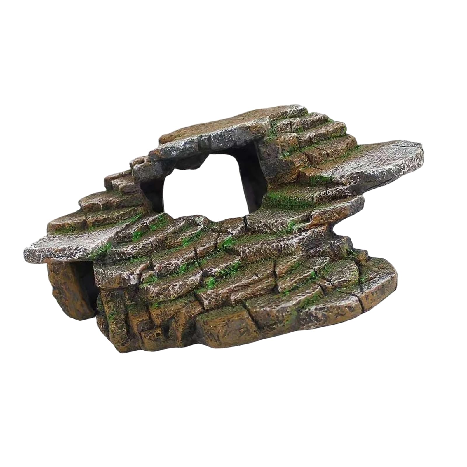 Hredyqw Realistic Rock Hideouts Cave for Lizards and Spiders Reptiles Habitat Decors