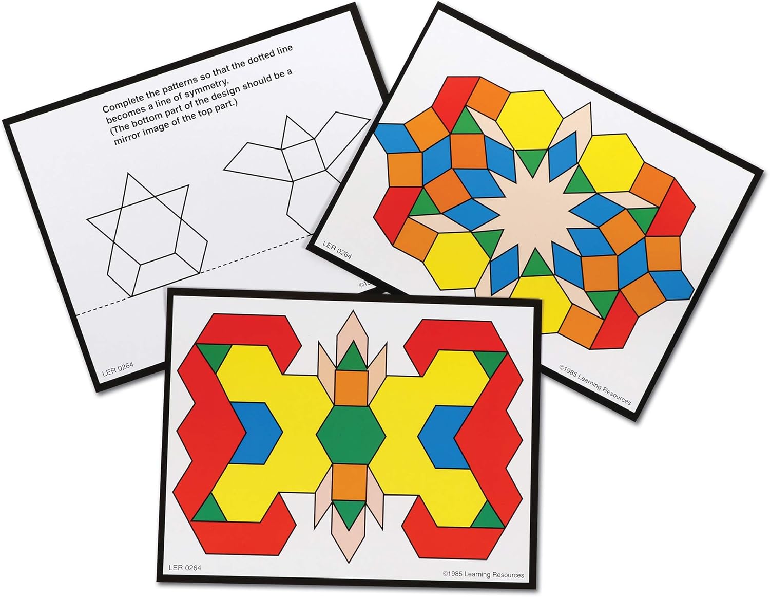 Get Discount Offer Learning Resources Intermediate Pattern Block Design Cards, Pattern, Pattern Blocks for Kids, Pattern Block Activities, for Grades 2-6, 36 Activities Black Friday - 80% OFF Learning Resources Intermediate Pattern Block Design Cards, Pattern, Pattern Blocks for Kids, Pattern Block Activities, for Grades 2-6, 36 Activities