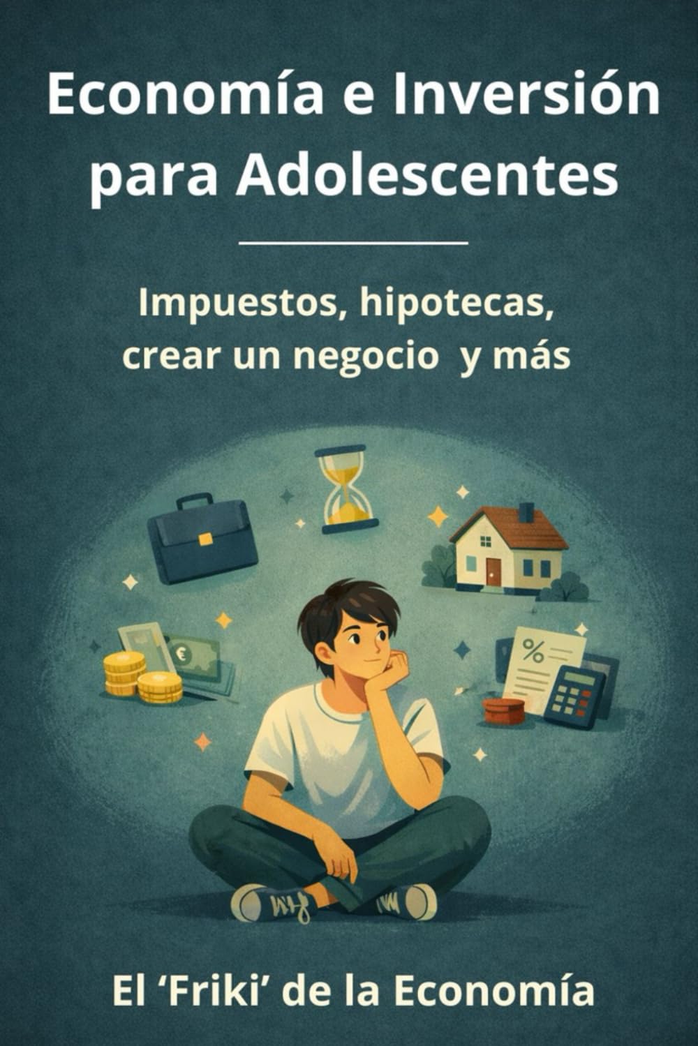 Economía e Inversión para Adolescentes: Interés compuesto, hipotecas, nóminas, crear un negocio o impuestos (El 'Friki' de la Economía)
