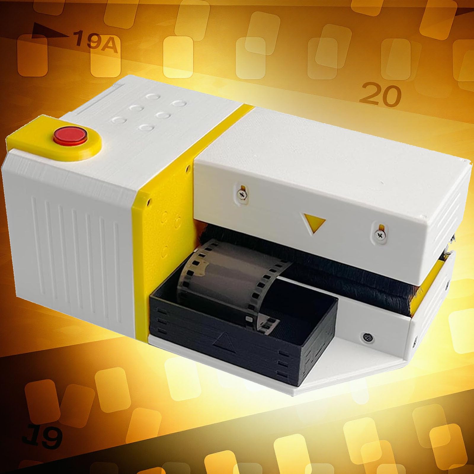 135/120 Limpiador Eléctrico Antiestático Para Negativos, Cepillo De Limpieza, Ventilador Con Filtro, Caja Magnética Para Almacenamiento De Películas, Tipo C, Para Negativos En Blanco Y Negro,