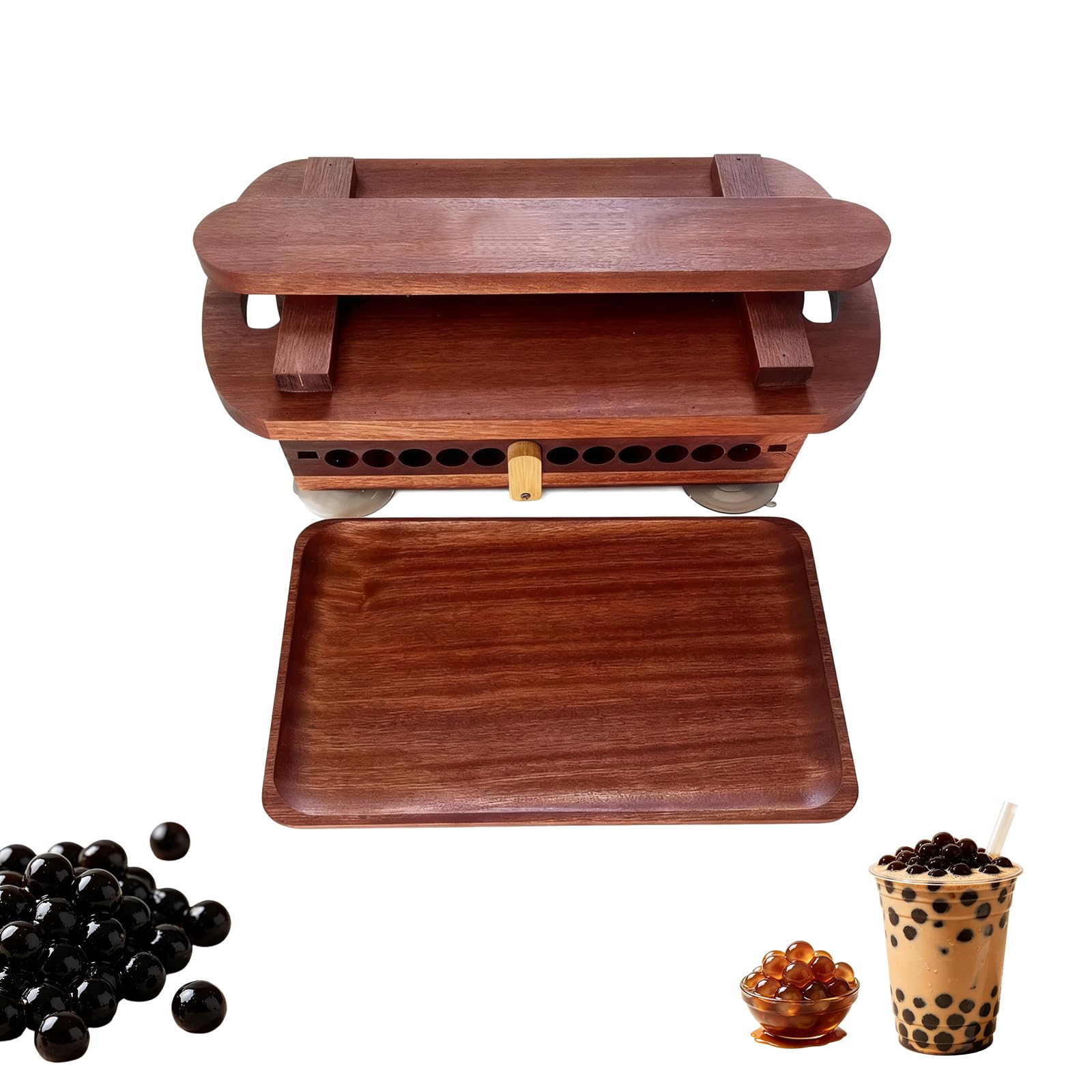 Qlbnxks Manual Tapioca Pearl Maker Machine for Milk Tea Shop and Home Kitchen(Size:15mm)