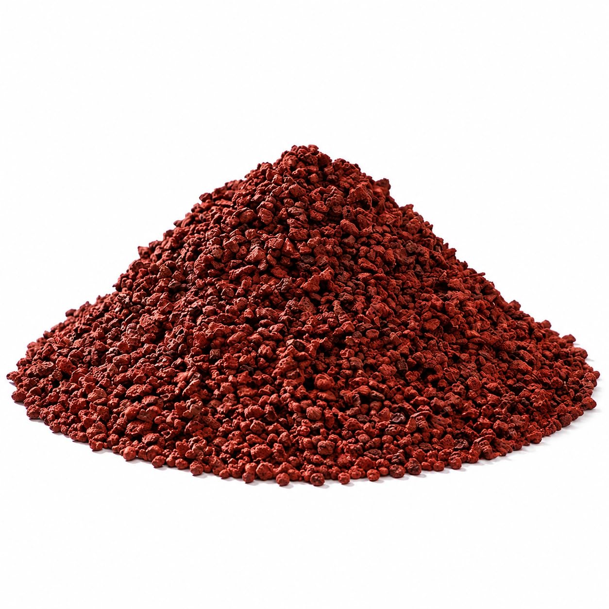 Piedra Volcánica para s y Plantas, Sustrato Acuático, Piedras Decorativas para Macetas, Decoración acuático, Tamaño 2-6mm, Piedra volcánica roja, 3-6 mm, 4.5-5 kg, tamizada